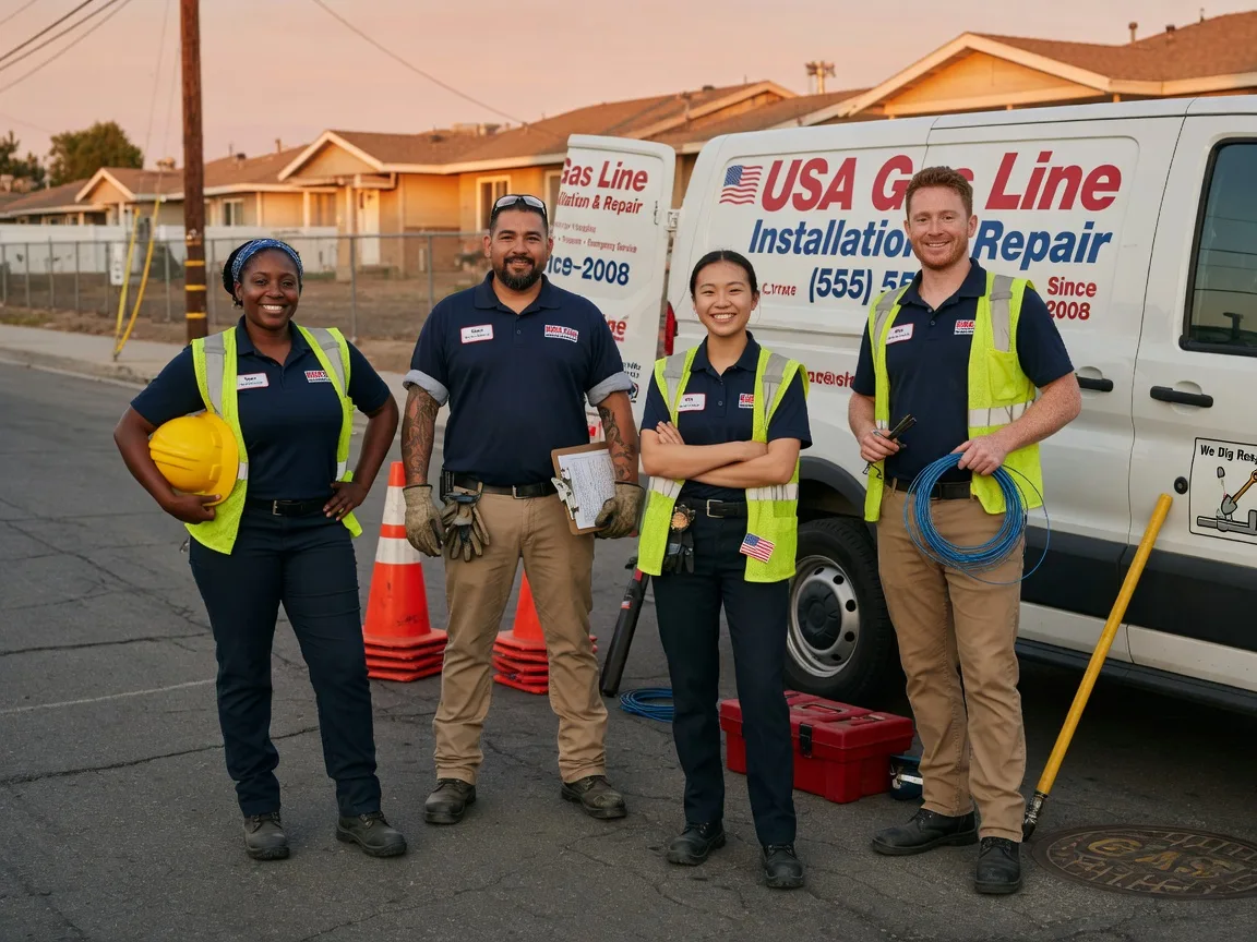 Gas Line Installation company in Rio Oso, CA